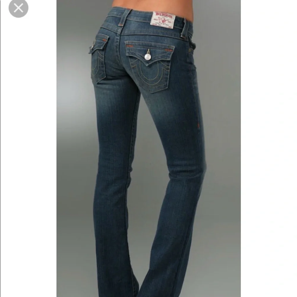 True Religion Billy Slim Boot Cut Jeans // size 28 - Picture 1 of 6